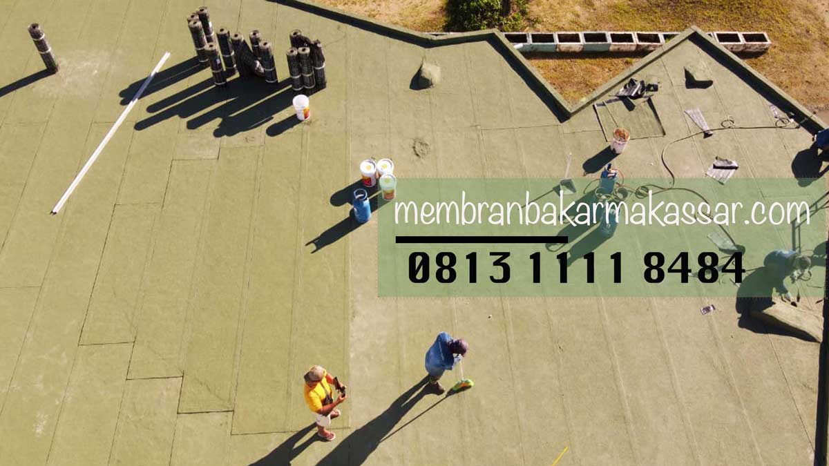 membran aspal di Daerah Mattaro Sompe, Liukang Tupabbiring, Pangkajene, Sulawesi Selatan | Call Kami : 081-311-118-484