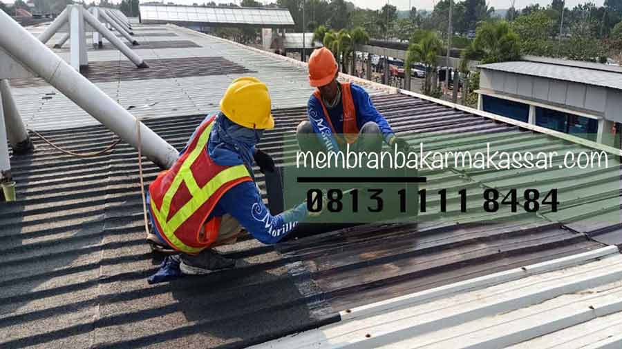 pasang membran aspal bakar di Wilayah Balang Baru, Tarowang, Jeneponto, Sulawesi Selatan | Telp Kami : 08-13-11-11-84-84